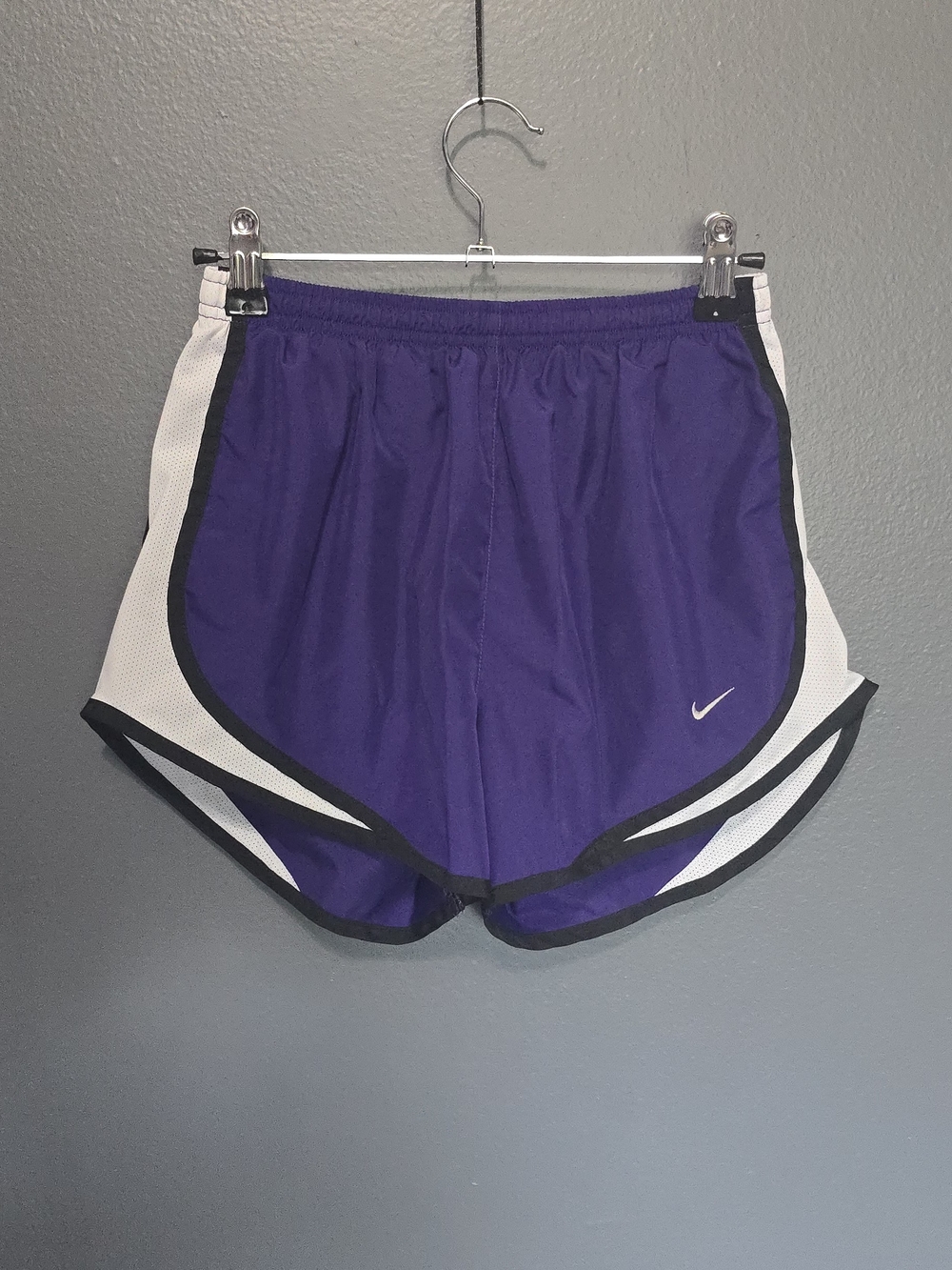Nike Women's Purple Dri-FIT Athletic Shorts